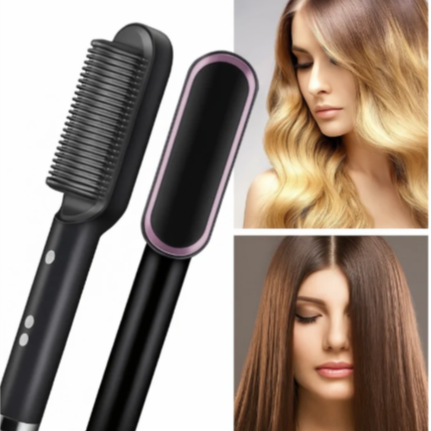 Cepillo 3 en 1 | Alisado rápido y sin frizz 💨