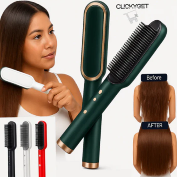 Cepillo 3 en 1 | Alisado rápido y sin frizz 💨