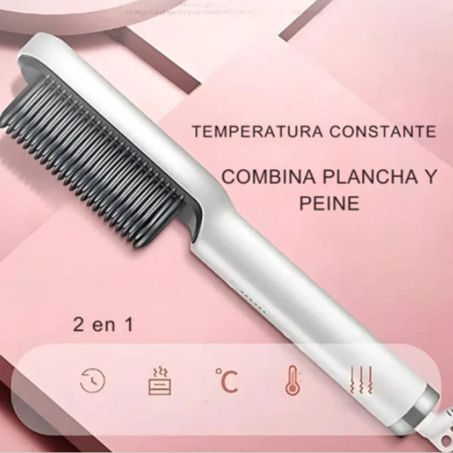 Cepillo 3 en 1 | Alisado rápido y sin frizz 💨